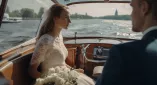 Свадебная прогулка на катере в Санкт-Петербурге
