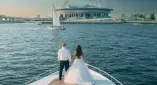 Свадебная прогулка на яхте в Санкт-Петербурге по Неве и Финскому заливу