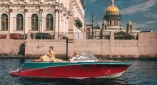 Аренда стильного катера Dea в Санкт-Петербурге